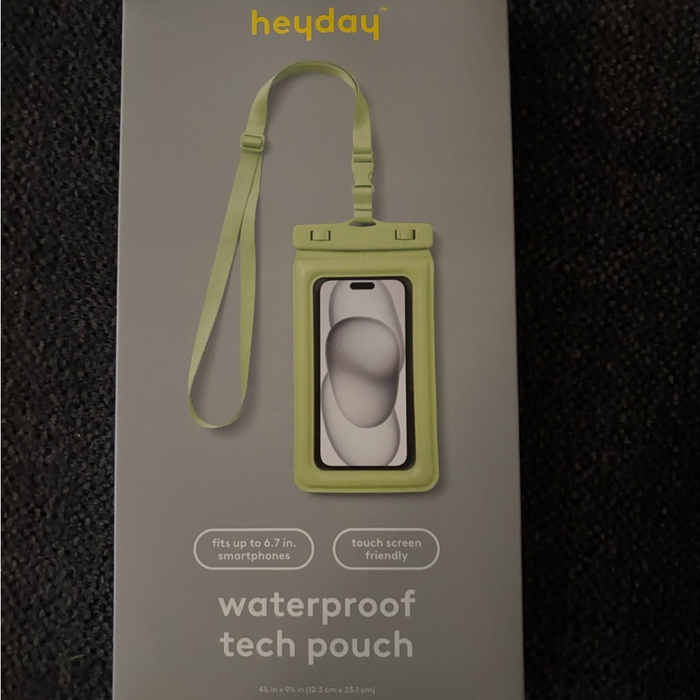Heyday Lime Waterproof Phone Pouch
